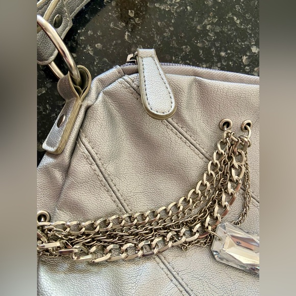 Candies & Britney Spears Silver Bling Purse handbag - Picture 5 of 7